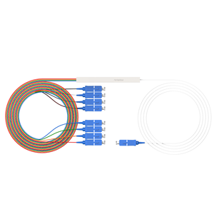ตัวแยกสัญญาณ PLC 1x8 ชนิด LC Connector สำหรับใยแก้วนำแสงแบบ Passive Splitter สำหรับเครือข่าย FTTH - Product Image 2