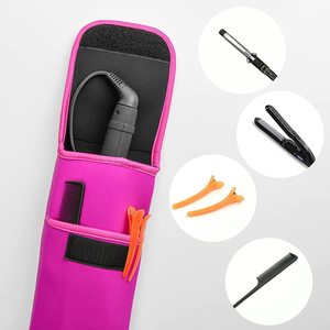 Sac de rangement Offre Spéciale résistant à la chaleur pour lisseur Curling Waver & Flat Dryer Styling Tools Cosmetic Case - Product Image 6