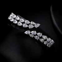 241202 ensembles de bijoux de luxe pour femmes zircon cubique mariage collier de mariée ensemble fiançailles accessoires de mariée