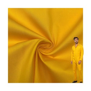 Bci Grs OCS OEM ODM 128x60 CVC 40 Polyester 60 bông vải 20x16 230gsm bảo hộ lao động Twill vải cho đồng phục - Product Image 1