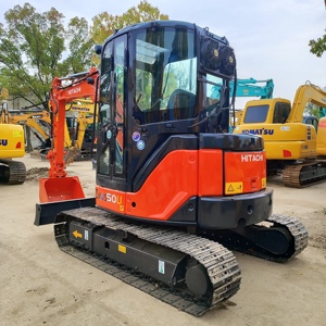 Mini-excavatrice Hitachi ZX50U d'occasion à prix avantageux, peinture d'origine, bon état, faible consommation de carburant, pour exportation mondiale - Product Image 3