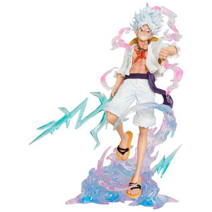 Nouveautés Jouet pour enfant 1 pièce Figurine d'anime à collectionner Nika Luffy Gear 5 Figurine d'action en PVC - Product Image 5