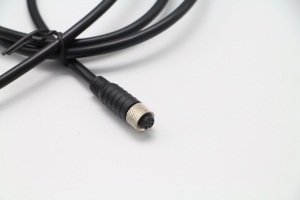 Cable Coaxial M8 de 6 Pines, Macho a Hembra, con Cubierta de PVC, Cobre Desnudo, Blindado, Conector Negro para Cámaras Industriales - Product Image 6