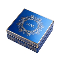 Emballage en carton rigide de luxe personnalisé de haute qualité, boîtes cadeaux avec couvercle amovible blanc, emballage artisanal