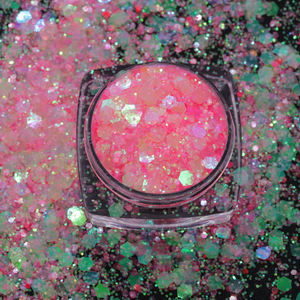 Paillettes pour nail art en vrac, grosses et irisées, poudre holographique PET, couleurs personnalisables, 0,01-6,0 mm, décorations de Noël - Product Image 6