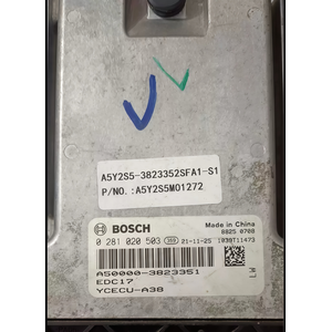 Carte électronique d'origine <span class=keywords><strong>Bosch</strong></span> pour excavatrice Yuchai, calculateur moteur 0281020503 0281020076 0281020316 0281020591 0281020659 801-0103000 - Product Image 3