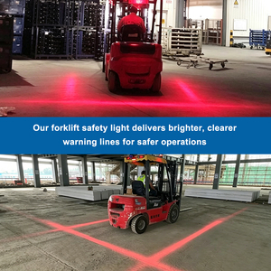 Luz de Trabajo <span class=keywords><strong>LED</strong></span>, Luz de Advertencia de Zona Roja, 30w de Alta Potencia, <span class=keywords><strong>LED</strong></span> <span class=keywords><strong>Osram</strong></span>, Carcasa de Aluminio Fundido, <span class=keywords><strong>Bombillas</strong></span> Aptas para Montacargas y Maquinaria Pesada - Product Image 5