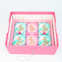 Boîte cadeau en papier de luxe personnalisée pour l'emballage de confiseries et pâtisseries haut de gamme, impression personnalisée, artisanat pour cadeaux d'affaires haut de gamme, vente en gros