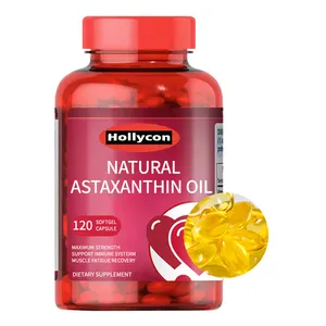 Supports Joint Eye Health Natural Astaxanthin Oil Softgel Capsules improve Immune System Antioxidant Supplement