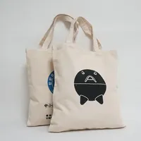 Sacs en toile de 12 onces sac fourre-tout personnalisé écologique avec logo de l'entreprise sac fourre-tout en coton en toile de couleur naturelle à long manche