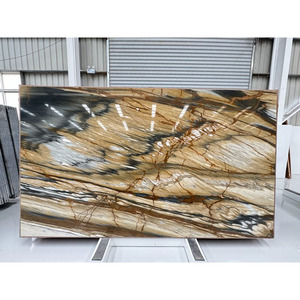Piedra Dorada Italiana para Encimeras de Cocina, Isla, Baño, Suelo, Mesa de Centro, Personalizable para Casas, Resorts y Hoteles |   Losa de Mármol Masso Oro - Product Image 1