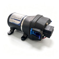 Mambaflo FL-34 24V DC Su Basınç Pompası 12.5LPM 3.3GPM 35PSI Karavan, Deniz Aracı ve Tekne Su Besleme Sistemi için
