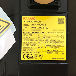Moteur servo AC FANUC A06B-0232-B100 A06B-2232-B100 - Product Image 2