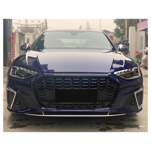 Nouveau Style RS4 Look Nid D'abeille Brillant Noir Grille De Pare-chocs Avant De Voiture pour <span class=keywords><strong>Audi</strong></span> <span class=keywords><strong>A4</strong></span> S4 B9.5 2020 2021 <span class=keywords><strong>2022</strong></span> 2023 2024 - Product Image 6