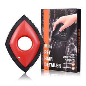 Nouvelle conception de mini brosse à poils d'animaux, 4 modes de densité de nettoyage, outil pour siège de voiture, tapis, vêtements, éliminateur de poils de chien et de chat - Product Image 6