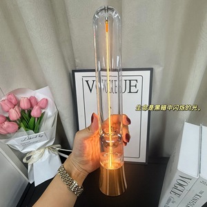 Nueva Lámpara Nocturna Ambiental Magnética Cuántica Creativa, Recargable por USB, Decorativa para Dormitorio, Buró o Bar - Product Image 2