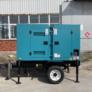 Silent Type Mobile <b>Power</b> Station 15KW 20KW 24KW 30KW 40KW 50KW <b>Generator</b> Set With High Speed Trailer DC-30GF Mobile <b>Power</b> Statio - Product Image 2