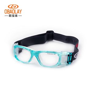 OBAOLAY Sport <b>Glasses</b> Full Rim Anti-Fog UV400 Basketball Sports Eyewear <b>Adjustable</b> Strap - Product Image 2