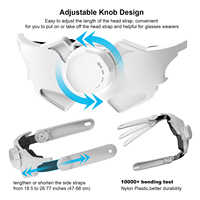 Sangle de tête ergonomique et réglable pour casques VR - Facile à installer et à retirer, remplacement parfait pour Meta Quest 3