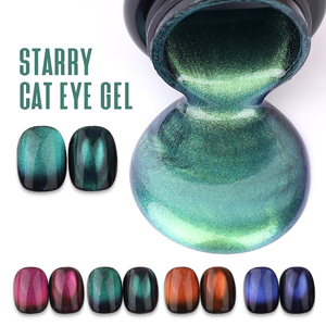 Menghe salon de manucure kit de mise en conserve ciel <span class=keywords><strong>étoilé</strong></span> UV gel vernis à ongles 9D diamant paillettes aurora cat eye vernis à ongles - Product Image 4