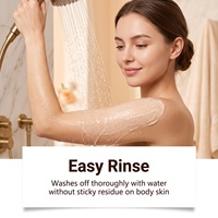 Gommage corporel exfoliant hydratant et éclaircissant OEM, parfum cannelle et tarte à la citrouille, pour une peau lisse et claire, marque privée