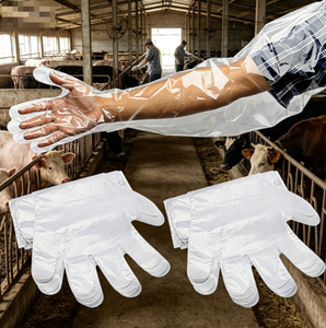 Guantes Veterinarios para <span class=keywords><strong>Parto</strong></span> de Vacas, Guantes Desechables de Polietileno para <span class=keywords><strong>Parto</strong></span>, Guantes Obstétricos para Granja - Product Image 5