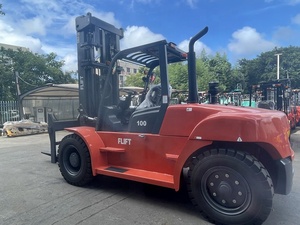 10 Ton carrello elevatore diesel con pneumatico elettrico idraulico pneumatico 1370mm forcella lunghezza 3m altezza di sollevamento prezzo all'ingrosso per la vendita - Product Image 2