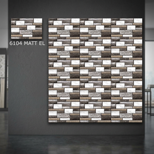 Carreaux muraux numériques en céramique émaillée à motif gaufré, finition mate, design élévations, 250x375mm, prix le plus bas pour la maison - Product Image 4