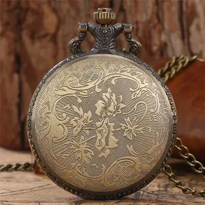 <strong>Old</strong> Fashion Paris Tower Design Women Quartz Analog Pocket Watch Full Hunter <strong>Clock</strong> 80Cm Sweater Necklace Chain Souvenir Reloj - Product Image 3