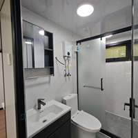 Casa Contenedor Expandible de 40 pies, 3 Dormitorios, Casa Modular Prefabricada, Villa de Lujo Lista para Usar en Complejos Turísticos, Casa Contenedor Expandible Prefabricada de 20 pies