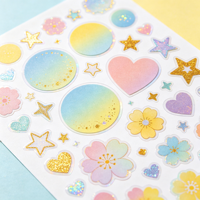 Feuilles d'autocollants adhésifs imperméables personnalisés et mignons pour les agendas des enfants - Fabricant d'impressions en gros Kawaii