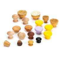 Boutons de tiroir en bois Tailai Poignées de meubles élégantes pour commodes et armoires-Bois durable, parfait pour la décoration intérieure