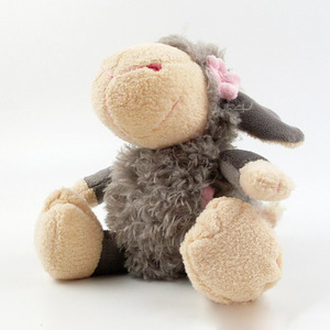 Juguete de Peluche de Cordero de Siete Colores en Existencia, Piel de <span class=keywords><strong>Lobo</strong></span>, Oveja con Flor, Muñeco de Animal, Muñeco de Cordero, Regalo - Product Image 3