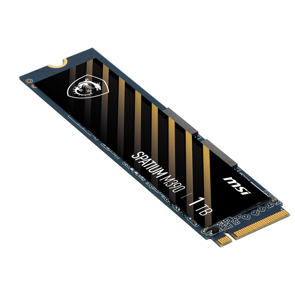 MSI SPATIUM M390 NVMe M.2 1TB Internal Solid State Drive - Thumbnail 3