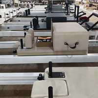 Planche de Pilates réglable et durable, multifonctionnelle, pour entraînement de base et d'équilibre, en alliage d'aluminium, pour la maison