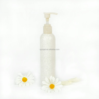 Bouteille en plastique de 200 ml en paille de blé biodégradable avec bouchon à vis, sérigraphiée, rechargeable, couleur personnalisée, pour sérum de soin et crème visage