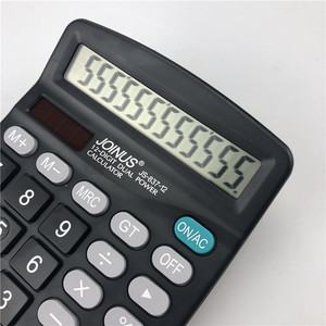 Jonus Js-837-12 Calculator 12 Digit Dual Power Supply With Gt Key For Office Use - Product Image 3