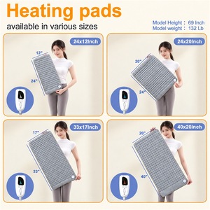 Coussin chauffant électrique pour le dos, le cou et les épaules, conception personnalisée OEM ODM, taille, couleur et matériau personnalisables - Product Image 5