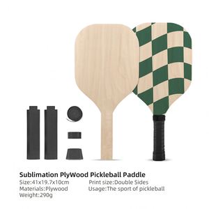 Raquette de pickleball en bois de qualité supérieure, légère, pour débutants, vente en gros - Product Image 2