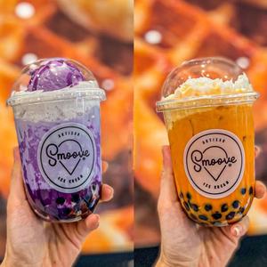 Petits contenants transparents en plastique pour desserts à paroi unique de 250ml 360 500ml couvercles tasses parfaites en PET personnalisées contenants pour crème glacée bonbons - Product Image 3