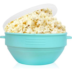Molde para Palomitas de Maíz Plegable de Silicona para Microondas, Libre de BPA, con Tapa, para Hacer Palomitas en Casa - Product Image 1