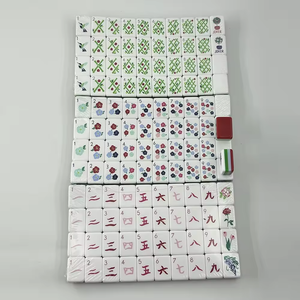 Jeu de Mahjong Américain Personnalisé avec Monogramme, en Acrylique, Style Américain, Tuiles de Mahjong Américaines - Product Image 2