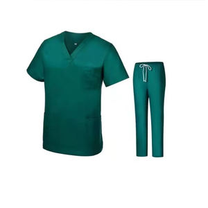 Ensemble d'uniformes médicaux personnalisés pour femmes – Blouses d'infirmière ajustables et confortables – Vêtements médicaux marron en gros - Product Image 5