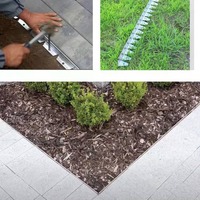 Fabricante Chino 304 #   Borde de Césped de Acero Inoxidable y Latón de Calidad para Jardín