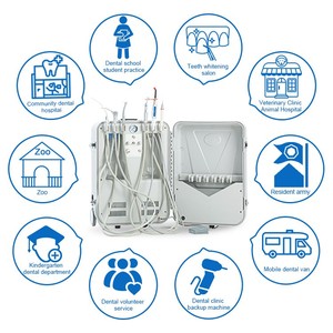 Unidad dental portátil con escalador de <span class=keywords><strong>pájaro</strong></span> <span class=keywords><strong>carpintero</strong></span> para uso veterinario - Product Image 3