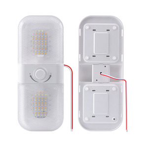 ไฟอ่านหนังสือคาราวานทรงสี่เหลี่ยมผืนผ้า12-30โวลต์โคมไฟเพดาน LED ไฟหลังคา RV สำหรับตกแต่งภายในสำหรับรถเรือ - Product Image 6
