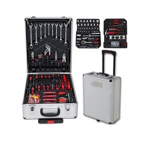 Bộ Ổ Cắm Hoàn Chỉnh Bộ Dụng Cụ Sửa Chữa Xe Hơi 256 Chiếc Xe Đẩy Dụng Cụ Công Nghệ Kraft - Product Image 1