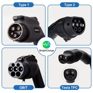 Nuevo Cargador <span class=keywords><strong>de</strong></span> Viaje para Vehículos Eléctricos Nivel 2, 3.5-11kW, Detección Automática <span class=keywords><strong>de</strong></span> Corriente, Enchufe Tipo 1/2 GB, para Casa <span class=keywords><strong>de</strong></span> Vacaciones, IP67, Listo para Usar, WrightCharge - Product Image 2