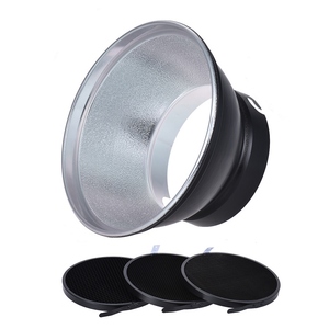 Abat-jour de diffuseur de réflecteur standard Elinchrom Mount 7 " / 180mm avec grilles en nid d'abeille 10 ° 30 ° 50 ° - Product Image 6