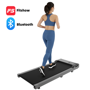 5% Incline White Walking Pad cinta de correr <span class=keywords><strong>220lbs</strong></span> capacidad portátil Mini escritorio cinta de correr con Control remoto y pantalla LED - Product Image 1